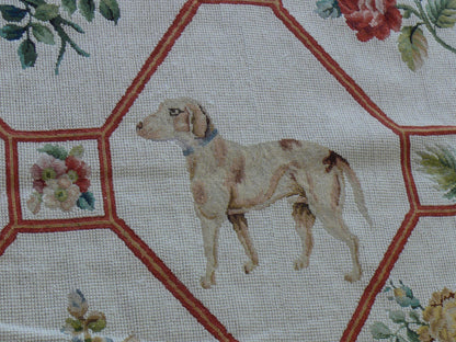 Stark BARENTU SILVER  Diamond Barratta Collection Leopard Deer Bird Flora Zoology 100% Wool 5x9' MSRP USD2300