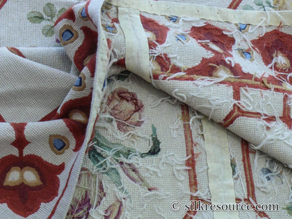 Stark BARENTU SILVER  Diamond Barratta Collection Leopard Deer Bird Flora Zoology 100% Wool 5x9' MSRP USD2300