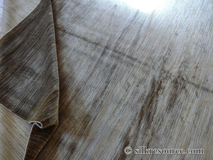 Stark Elyria Grey Silk Hand Knotted Rug Modern Serenity 6x9' MSRP USD 11050