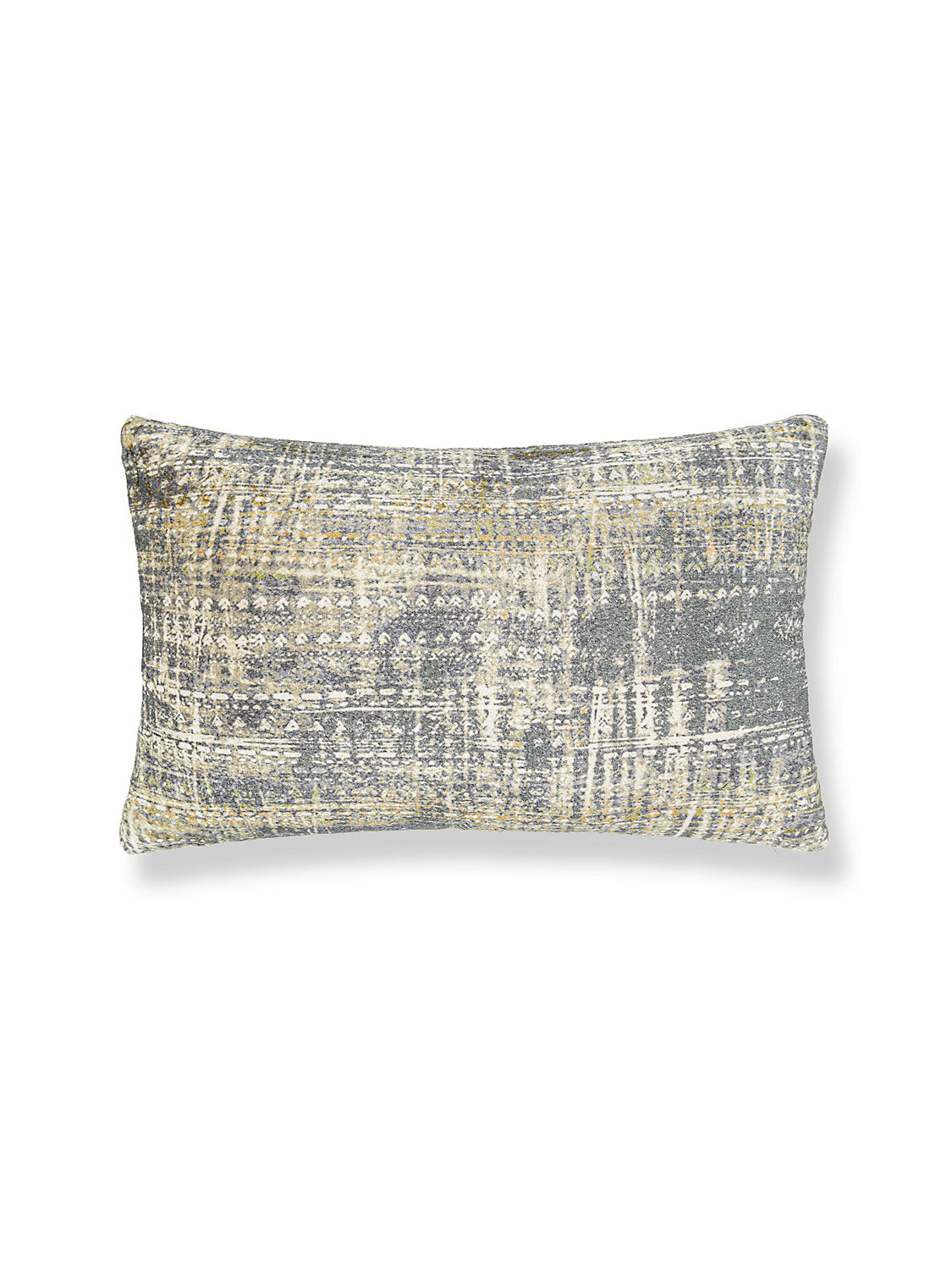 Scalamandre Travertine Grotto 14 X 22 - Silverpoint Decorative Pillow