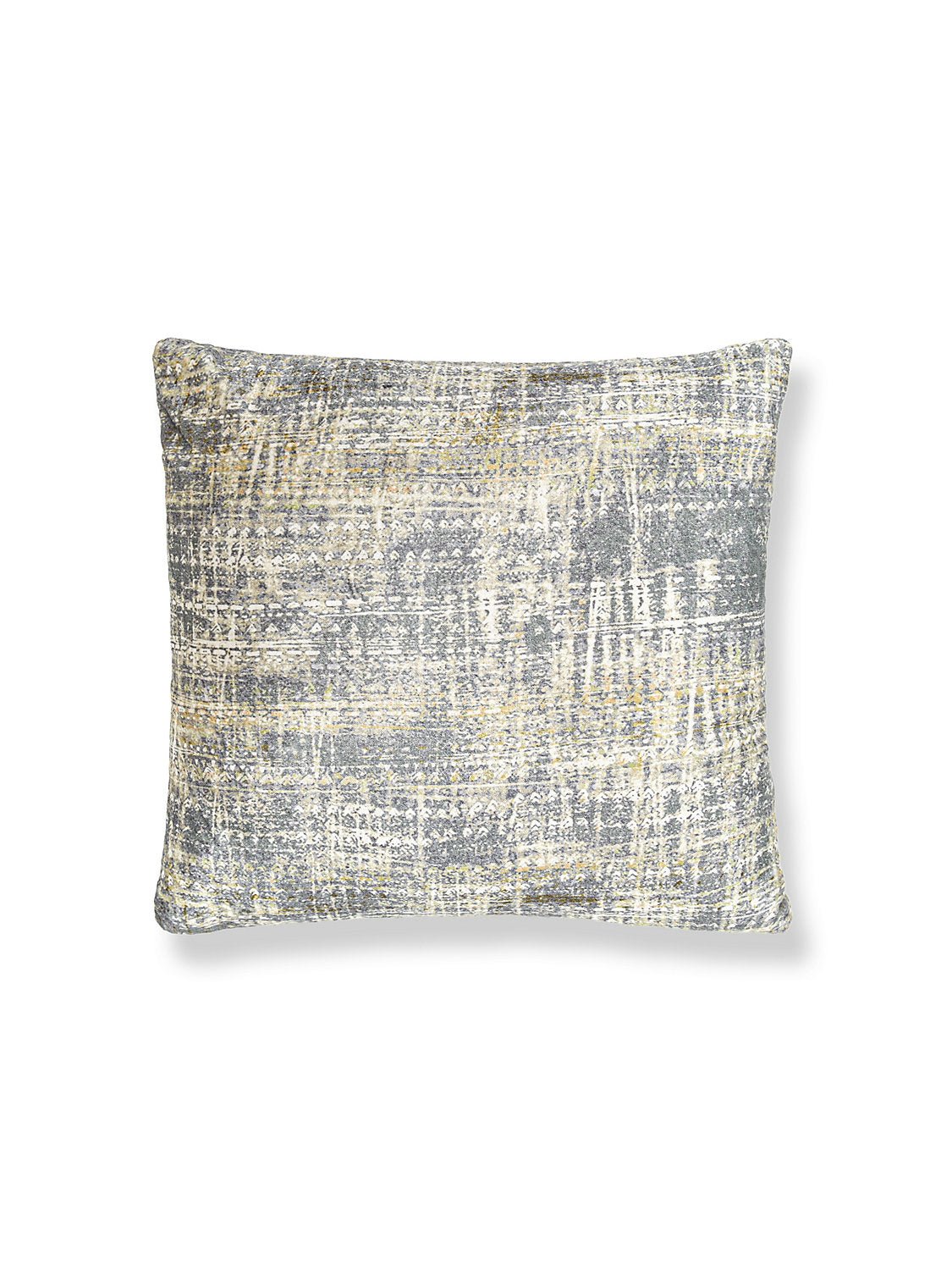 Scalamandre Travertine Grotto 22 X 22 - Silverpoint Decorative Pillow