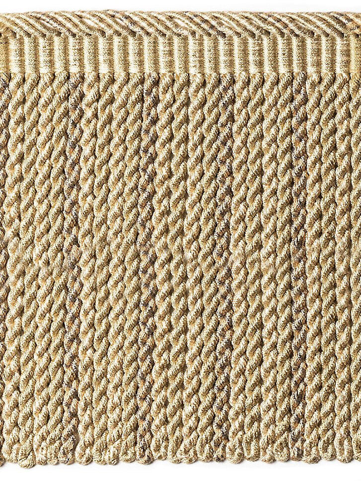Scalamandre Safari Bullion Fringe B Taupe Brown 100% Viscose MSRP USD308/y