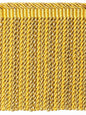 Scalamandre Safari Bullion Fringe B Saffron 100% Viscose Yellow Orange  MSRP USD308/y