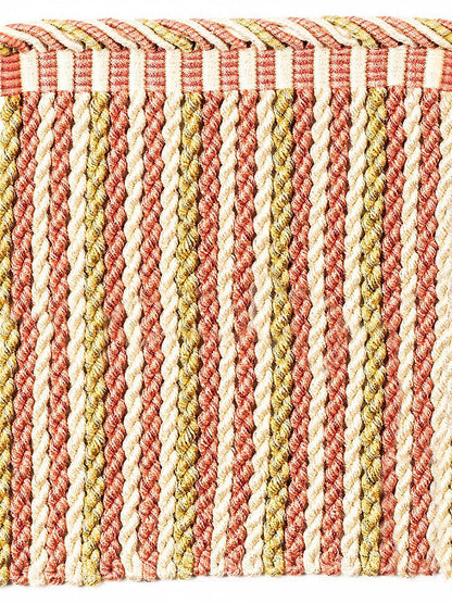 Scalamandre Safari Bullion Fringe B Tea Rose Pink 100% Viscose MSRP USD308/y