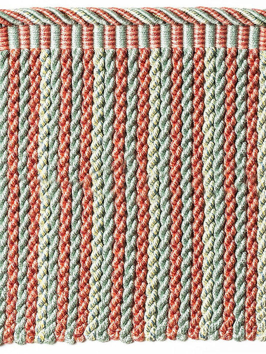 Scalamandre Safari Bullion Fringe B Rose Blue Red 100% Viscose MSRP USD308/y