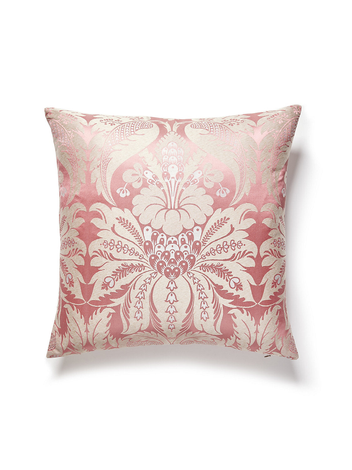 Old World Weavers Estate Damask 22 X 22 - Petal Decorative Pillow