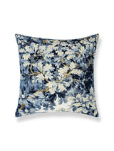 Scalamandre Bois De Chene 22 X 22 - Ultramarine Decorative Pillow