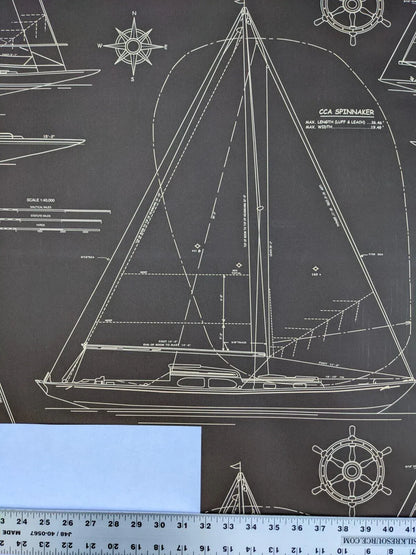 Dbl Roll Ralph Lauren Wallpaper Chesapeake Deep Brown Mahogany