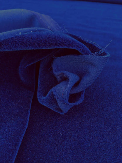 Scalamandre Bachmo Admiral Deep Navy Blue Mohair Velvet Lush! MSRP USD 490/Y