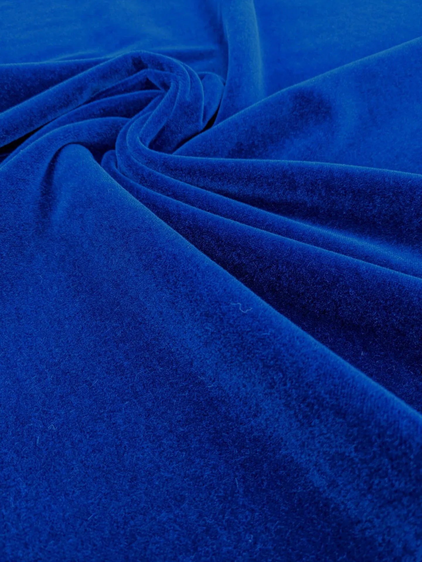 Scalamandre Bachmo Admiral Deep Navy Blue Mohair Velvet Lush! MSRP USD 490/Y