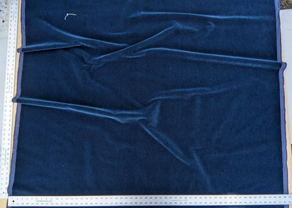 Scalamandre Bachmo Admiral Deep Navy Blue Mohair Velvet Lush! MSRP USD 490/Y