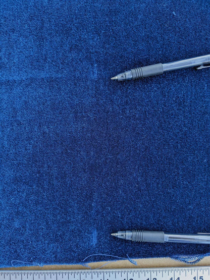 1.1Y Scalamandre Bachmo Admiral Deep Navy Blue Mohair Velvet Lush! MSRP USD 490/Y Minor Defect