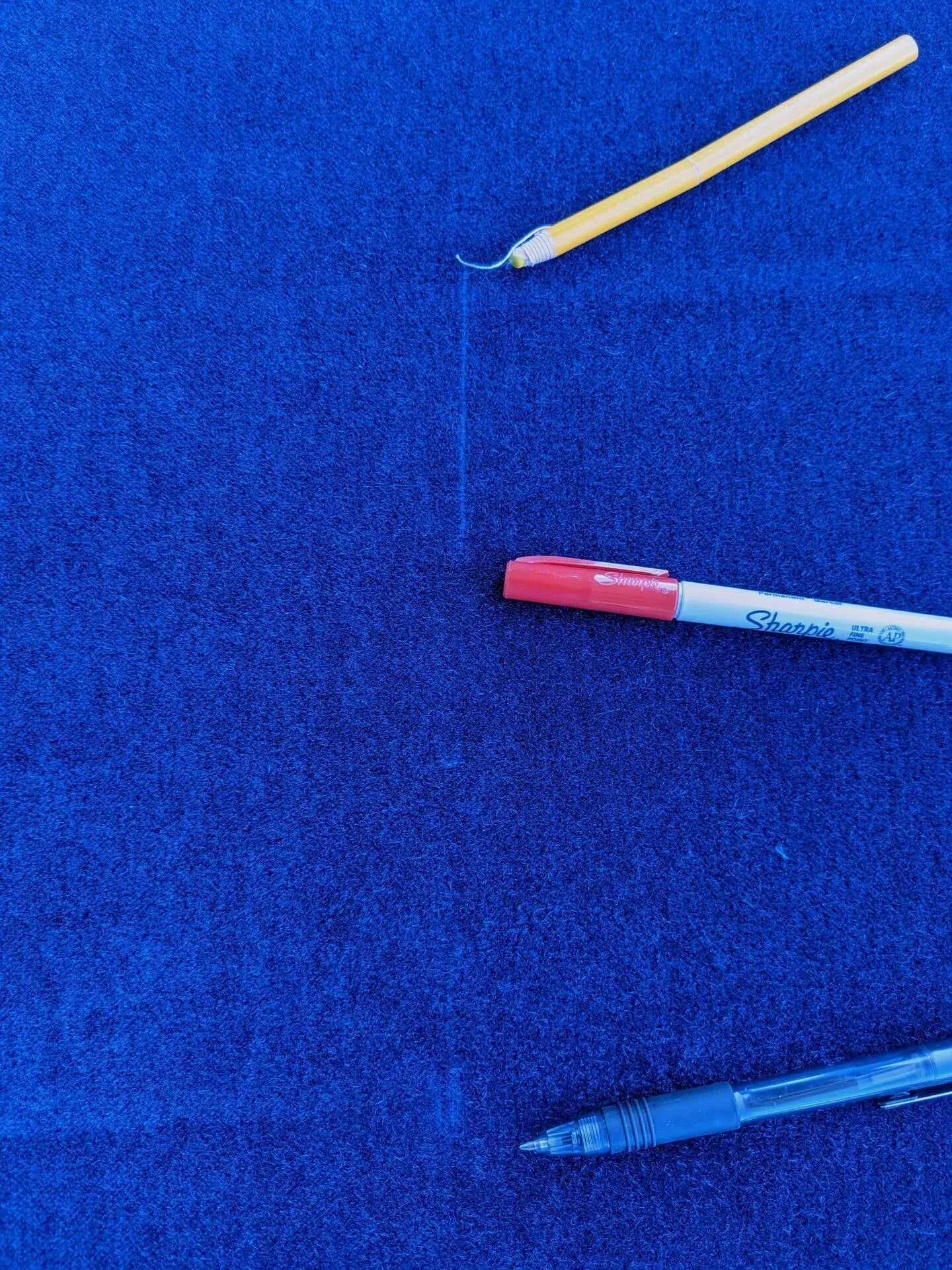 1.1Y Scalamandre Bachmo Admiral Deep Navy Blue Mohair Velvet Lush! MSRP USD 490/Y Minor Defect