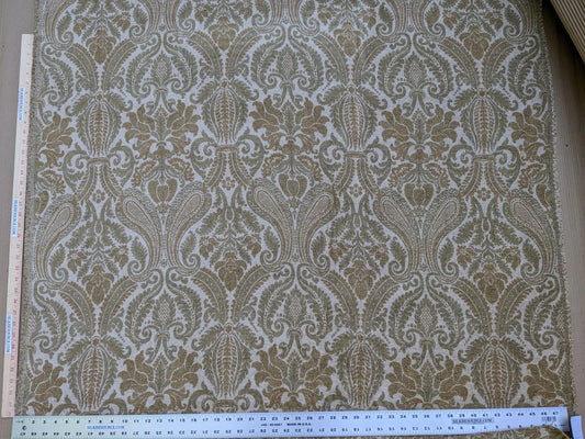 Scalamandre Classic Renaissance Medallion in Golden Chenille