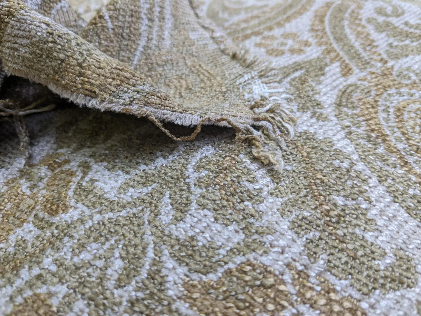 Scalamandre Classic Renaissance Medallion in Golden Chenille