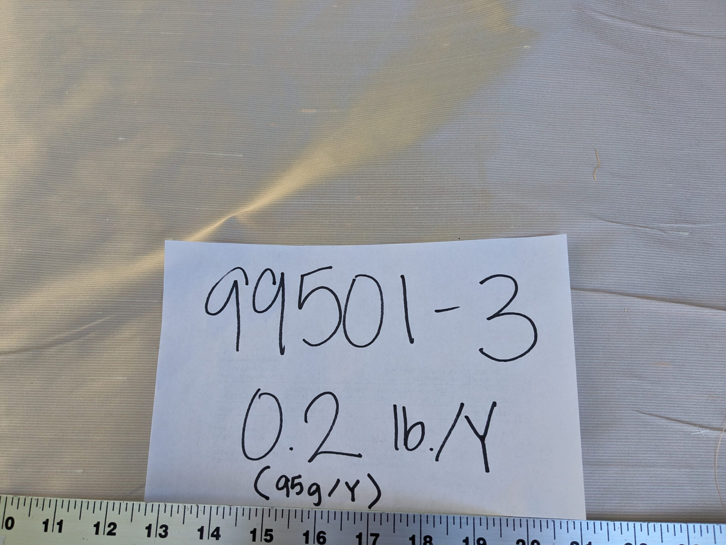 Scalamandre Silk Sheer Candy Stripe Peach Baby Pink Peach Cream 82% Silk 18% Dacron