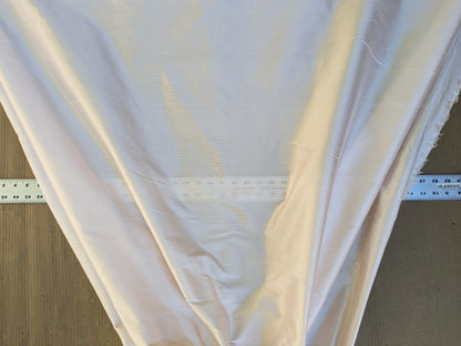 Scalamandre Silk Sheer Candy Stripe Peach Baby Pink Peach Cream 82% Silk 18% Dacron