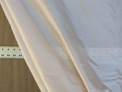 Scalamandre Silk Sheer Candy Stripe Peach Baby Pink Peach Cream 82% Silk 18% Dacron