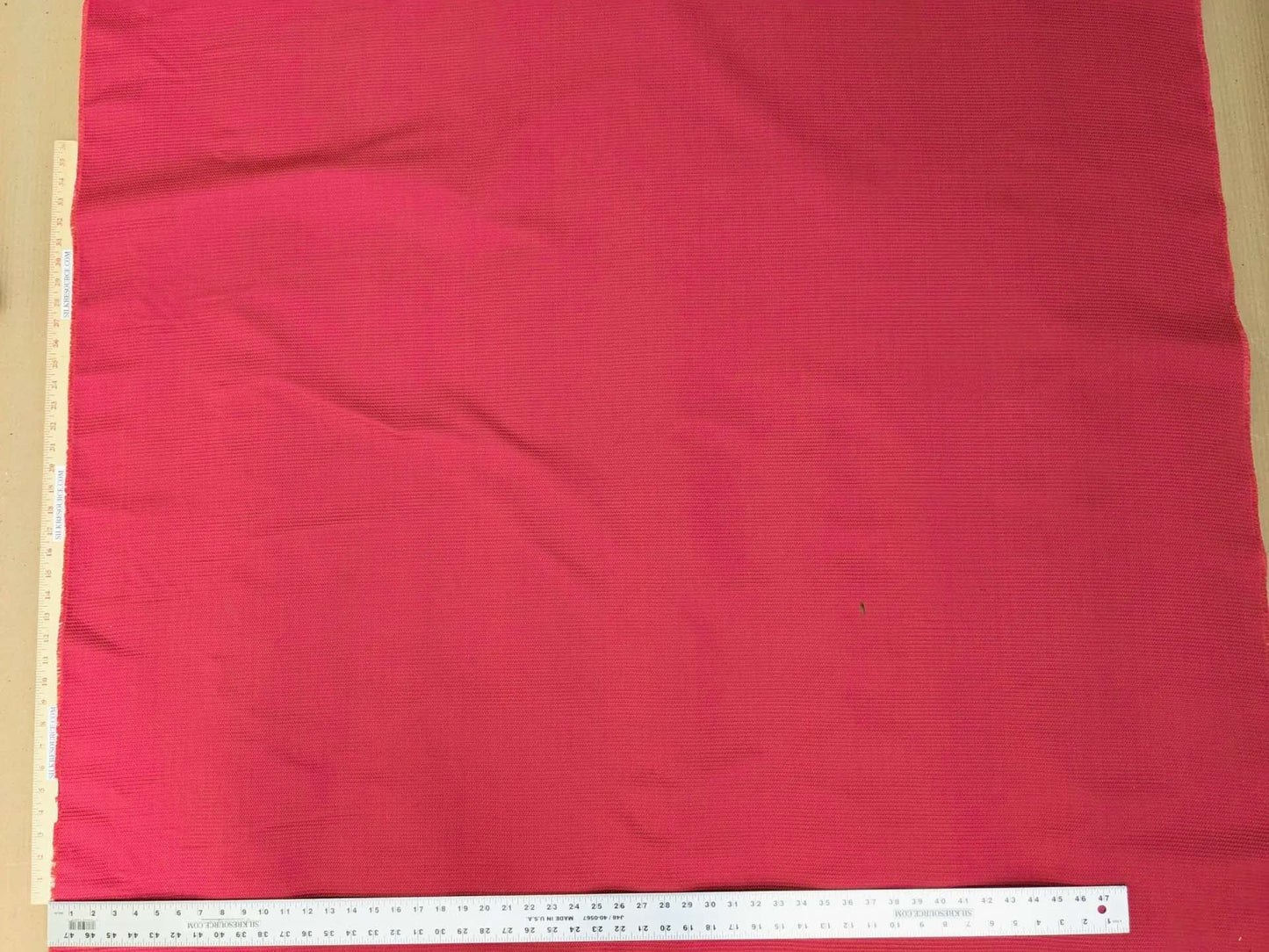 by yard Scalamandre Pickfair Red Bliss Red Honeycomb 100% Cotton MSRP USD 280/Y