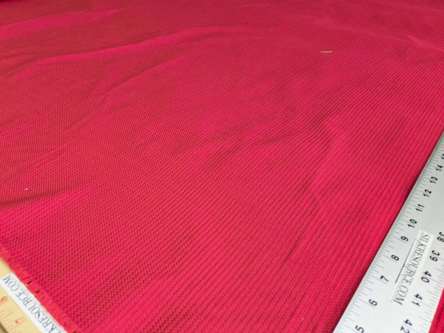 by yard Scalamandre Pickfair Red Bliss Red Honeycomb 100% Cotton MSRP USD 280/Y