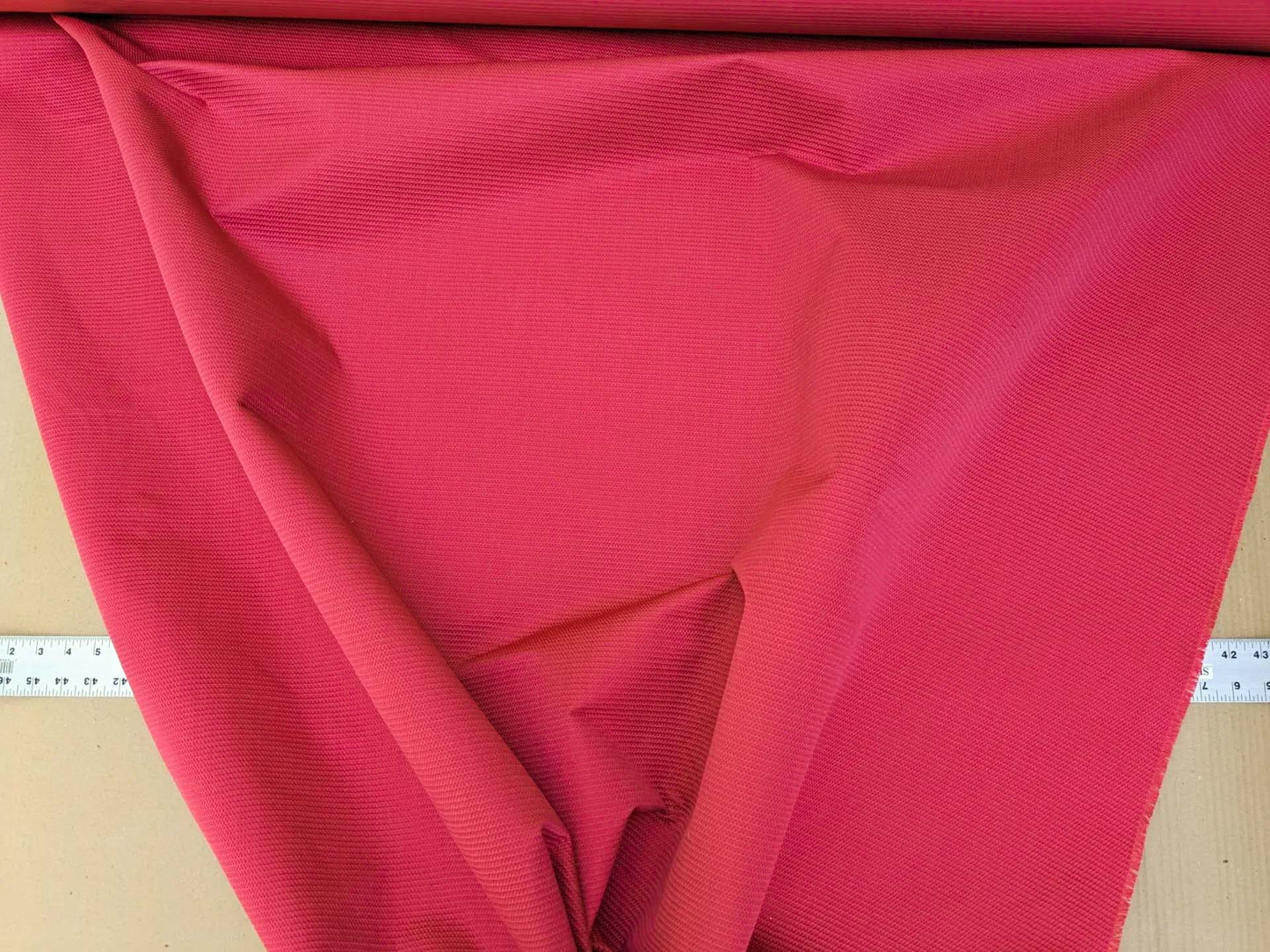 by yard Scalamandre Pickfair Red Bliss Red Honeycomb 100% Cotton MSRP USD 280/Y