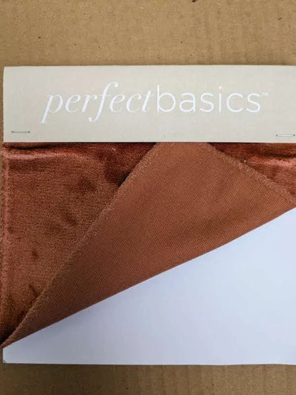 Schumacher Venetian Silk Velvet in Cameo Red Solid MSRP USD 568/y