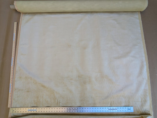 By Yd Schumacher Light Gold Champagne Velvet Silky MSRP USD200/Y