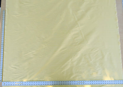 Bty Scalamandre Shangri-la Silk Dupioni "froth" Light Yellow Gold MSRP USD 158Y
