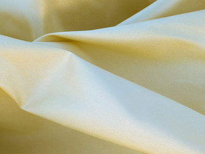Bty Scalamandre Shangri-la Silk Dupioni "froth" Light Yellow Gold MSRP USD 158Y