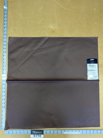 7 EV34 Special Square Jean Paul Gaultier Cabaret Laque Reversible Small Jacquard Diamond Red Orange Gray Cotton MSRP USD300+/y