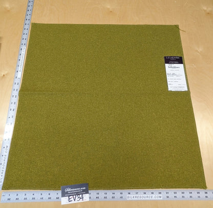 37 EV34 Special Square Plains/Textures by Lelievre Olympique M1 Mousse Green Solid MSRP300+/y