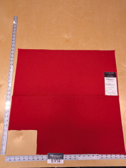 38 EV34 Special Square Plains/Textures by Lelievre Olympique M1 Rouge Red Solid MSRP300+/y