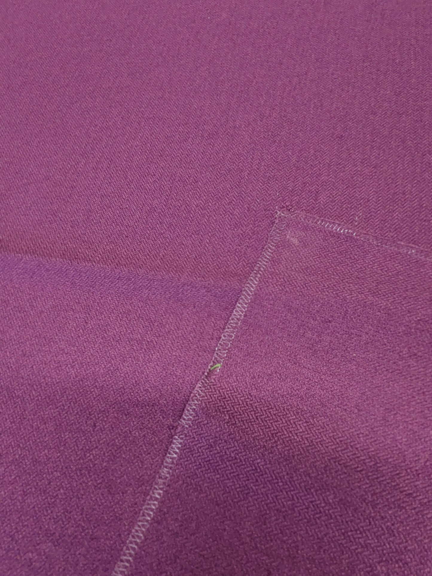 39 EV34 Special Square Plains/Textures by Lelievre Olympique M1 Passiflore Purple Solid MSRP300+/y