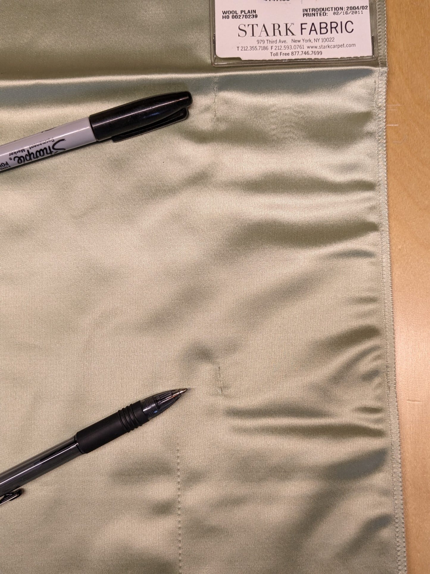 59 EV34 Special Square Plain Texture by Lelievre Paris Miroir Nil Gray Wool Plain MSRP USD 300+/y