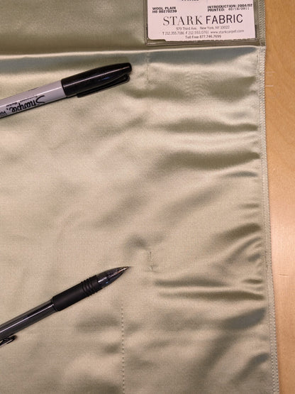 59 EV34 Special Square Plain Texture by Lelievre Paris Miroir Nil Gray Wool Plain MSRP USD 300+/y