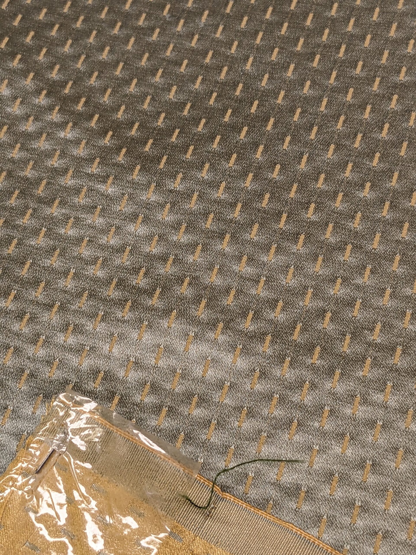 63 EV34 Special Square Jacquard by  Tassinari and Chatel Alexandra Seme Le Bleu Blue Small Scale Texture MSRP USD 300+/y