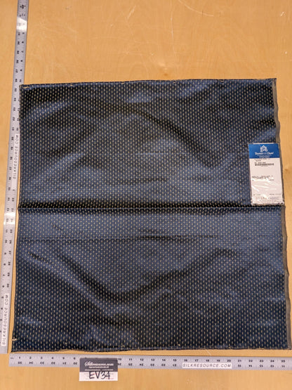 64 EV34 Special Square Jacquard by  Tassinari and Chatel Alexandra Seme Le Marine Navy Blue Small Scale Texture MSRP USD 300+/y