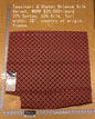69 EV34 Special Square Jacquard by Tassinari and Chatel Brienne Red White Velvet Geometric Small Scale MSRP USD 20,000+/y