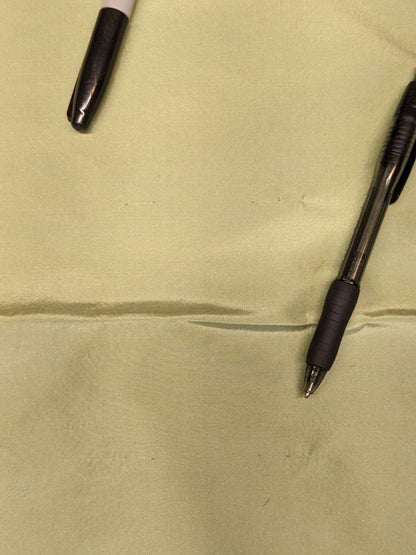 73 EV34 Special Square Plain Fabric by Tassinari and Chatel Faille Vert Light Green Silk Plain MSRP USD1400+/y