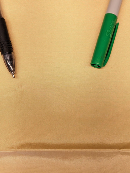 75 EV34 Special Square Plain Fabric by Tassinari and Chatel Faille Chamois Yellow Silk Plain MSRP USD1400+/y