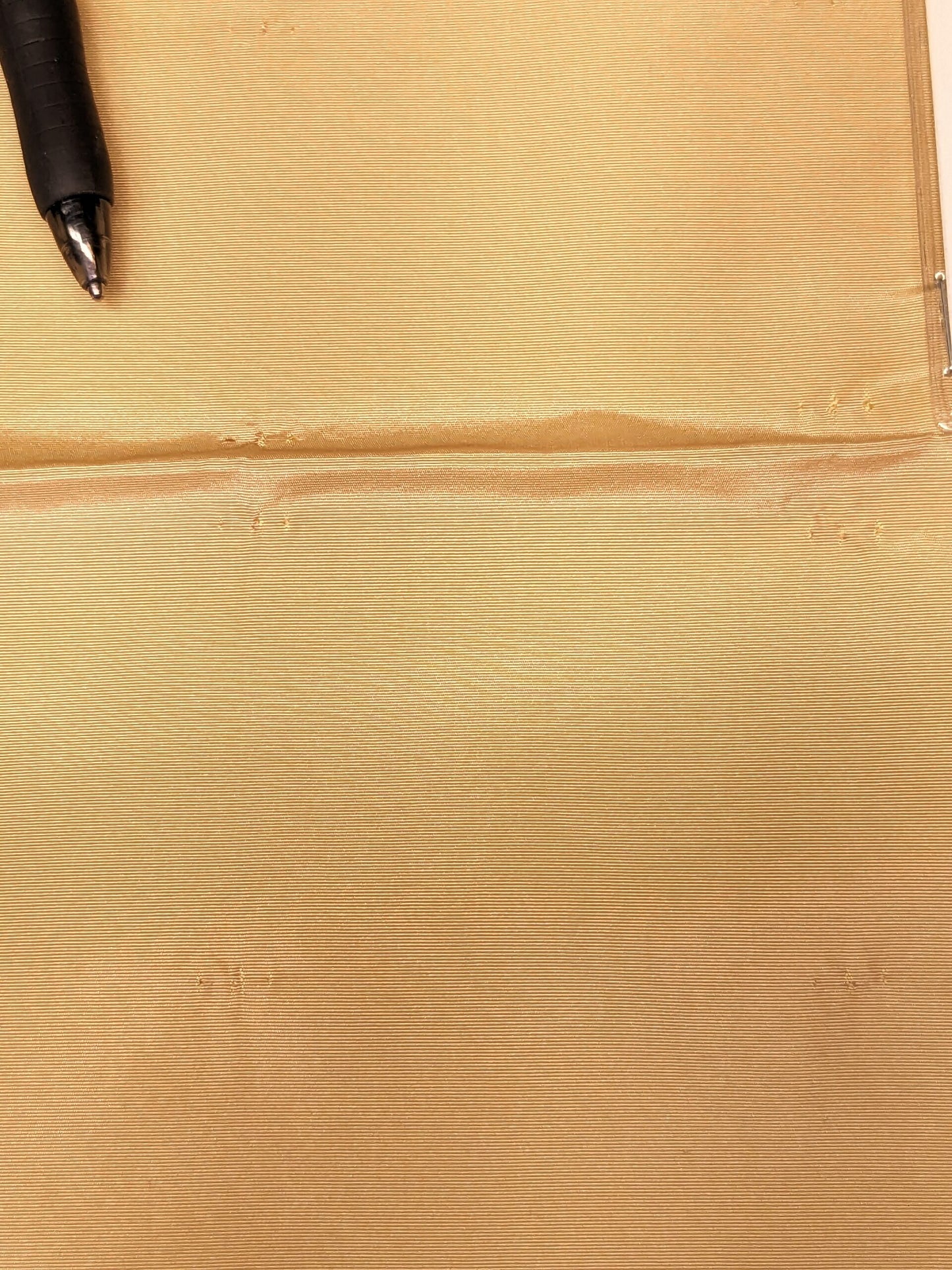 75 EV34 Special Square Plain Fabric by Tassinari and Chatel Faille Chamois Yellow Silk Plain MSRP USD1400+/y