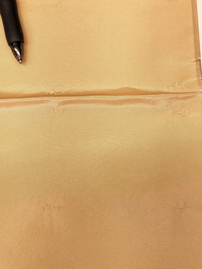 75 EV34 Special Square Plain Fabric by Tassinari and Chatel Faille Chamois Yellow Silk Plain MSRP USD1400+/y