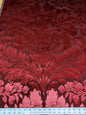 By yard Scalamandre Stan Hywet Silk Cotton Velvet Damask Red Renaissance Cut Velvet MSRP USD 922/y