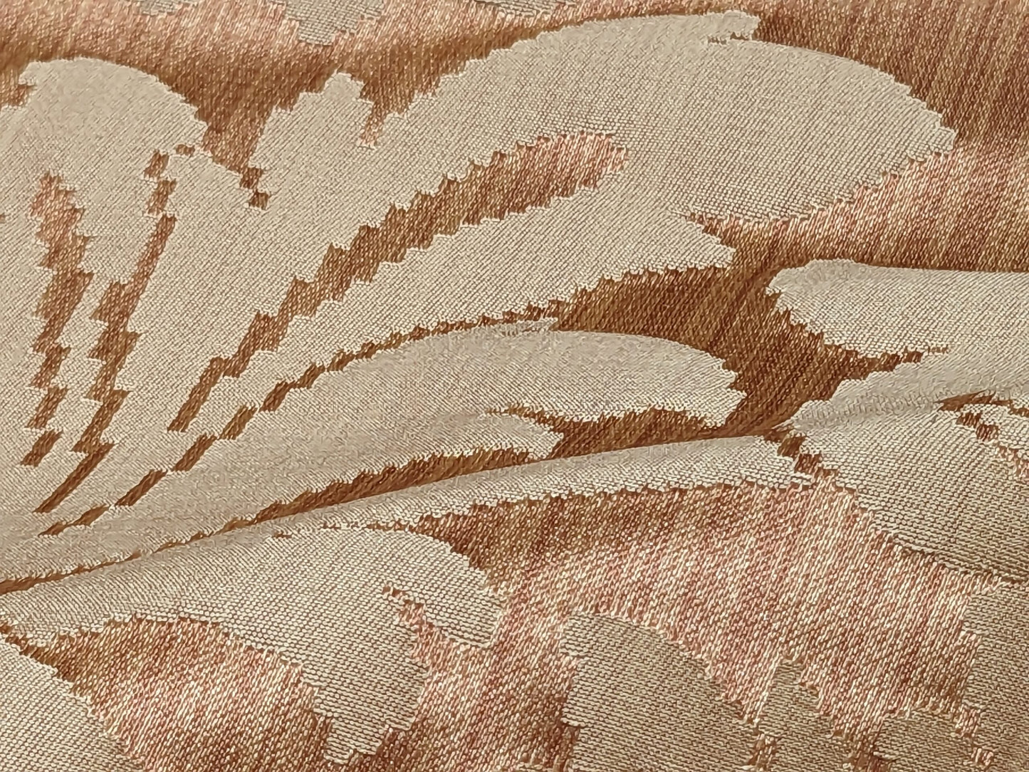 Rose Bertin 100% Silk Damask French Court Acanthus in Forest Green Highest Quality