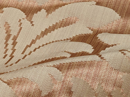 Rose Bertin 100% Silk Damask French Court Acanthus in Forest Green Highest Quality