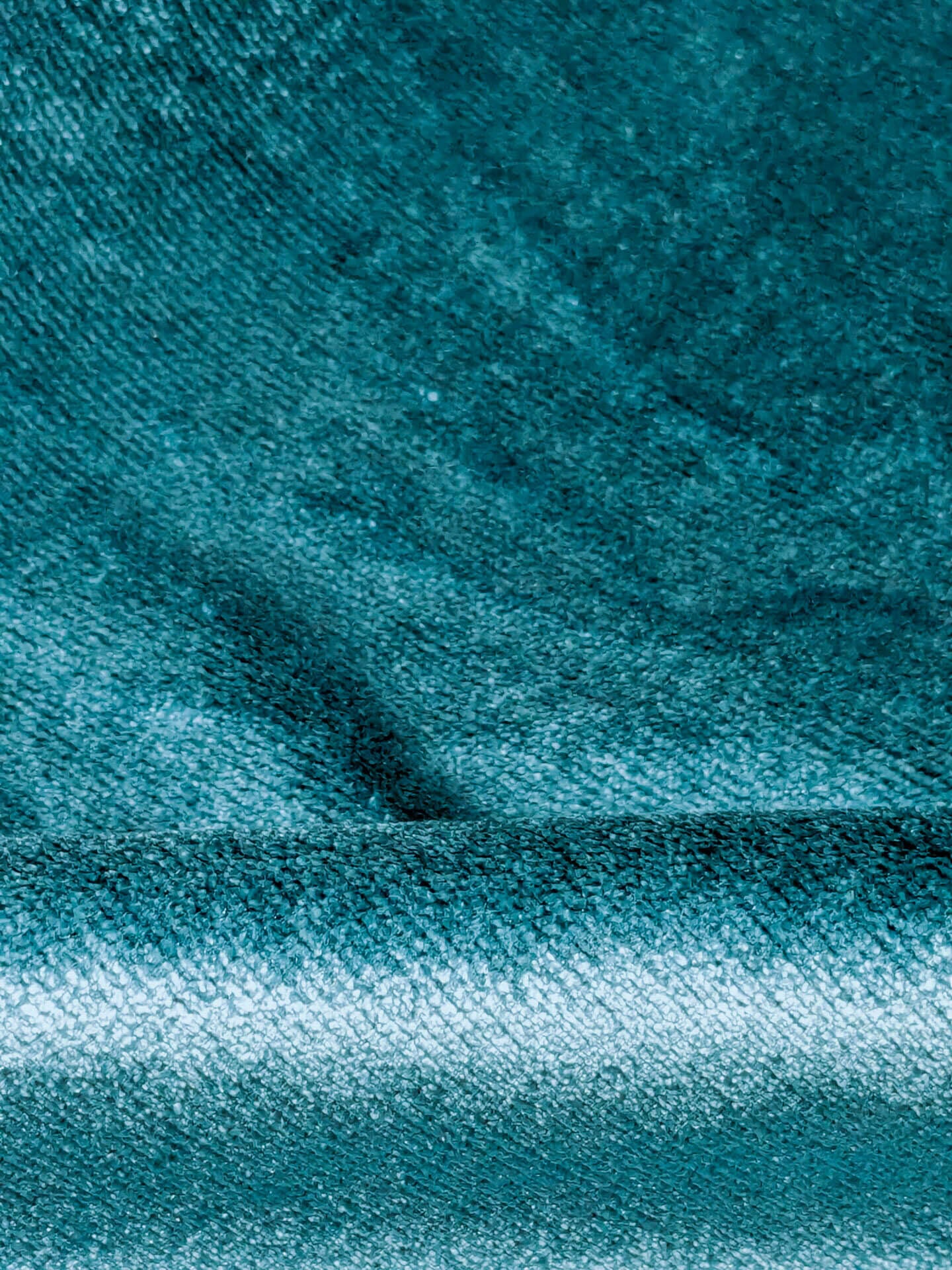 King's Silk Velvet Peacock Blue Radiance Heavy! Highest Quality MSRP USD 700+/Y