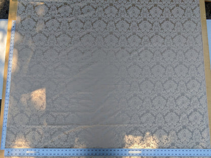 High End Veranda Renaissance Damask 100% Silk Ruby Red Crimson