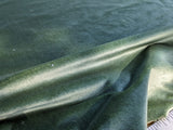 Queen's Silk Velvet Jade Green Radiance Highest Quality Heavy 39,000+ martindale MSRP USD 728/Yard