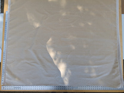 King's Silk Velvet Cream Buttery White Radiance Highest Quality Heavy 39,000+ martindale MSRP USD 728/Yard