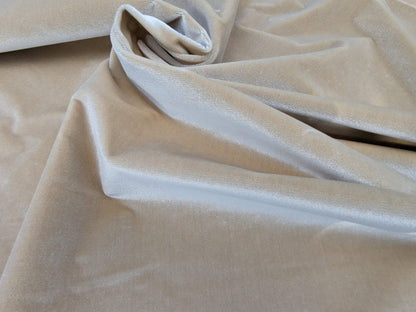 King's Silk Velvet Cream Buttery White Radiance Highest Quality Heavy 39,000+ martindale MSRP USD 728/Yard